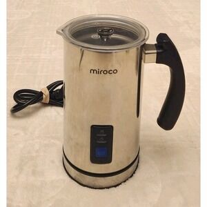 Miroco MI-MF001 Milk Frother‎ Electric Milk Steamer Coffee